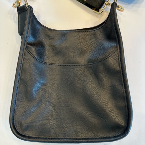Ah Dorned Vegan Mini Crossbody Messenger Bag with Adjustable Camo Guitar Strap - Picture 5 of 9